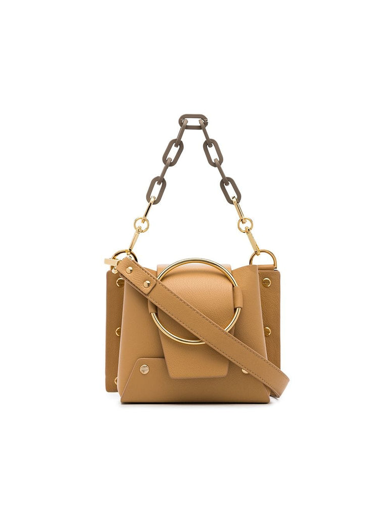 brown Delila Leather Cross body Bag