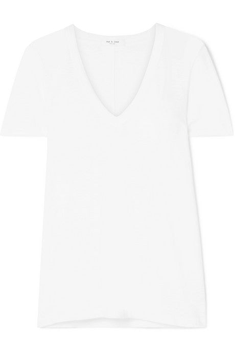 The Vee Pima cotton-jersey T-shirt