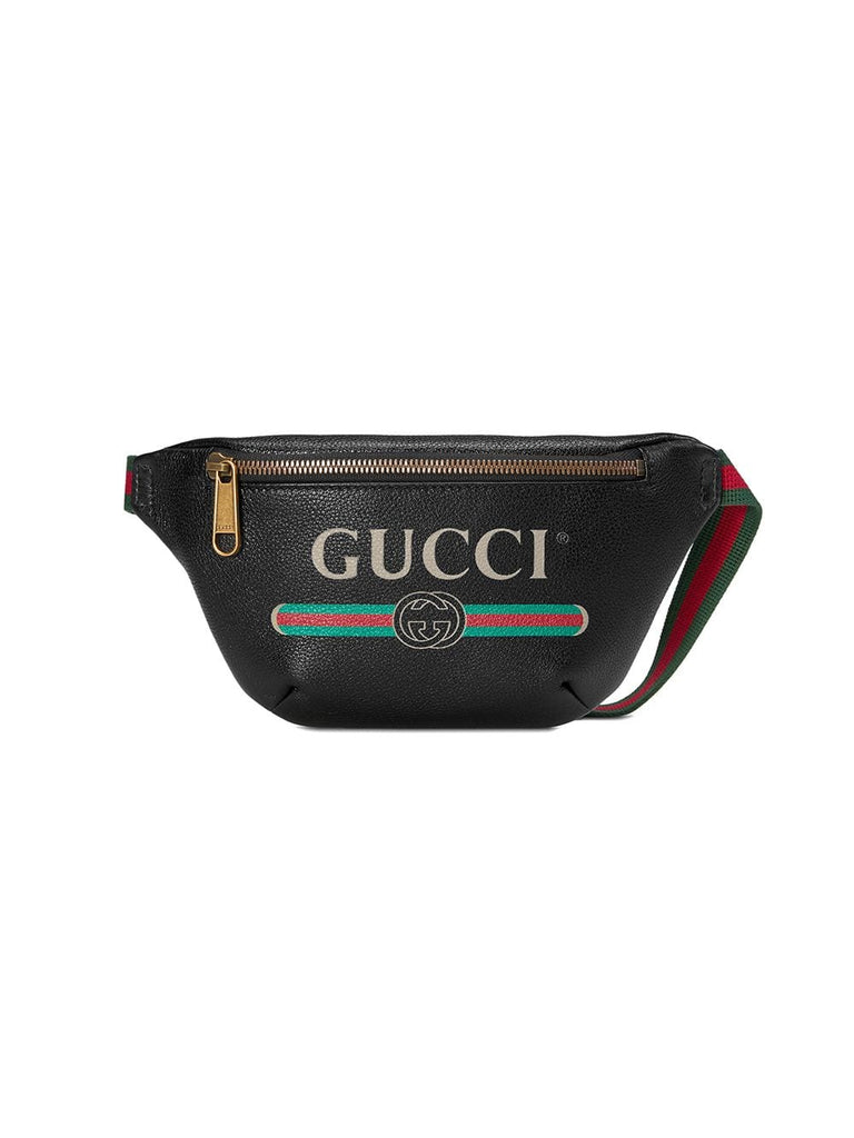 Gucci print small belt bag