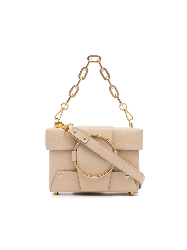 nude asher leather crossbody bag