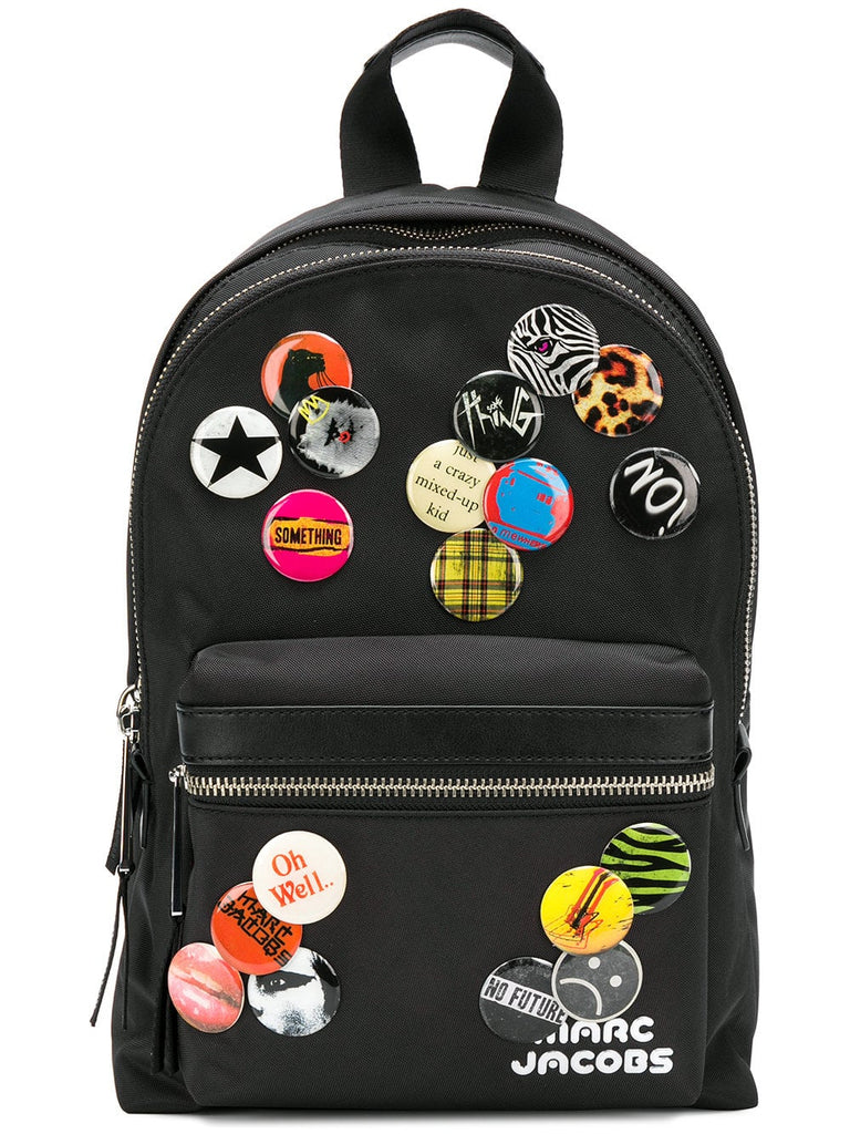 badge detail backpack