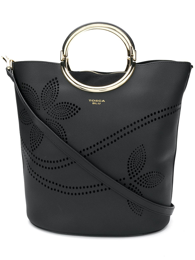 perforated bucket tote