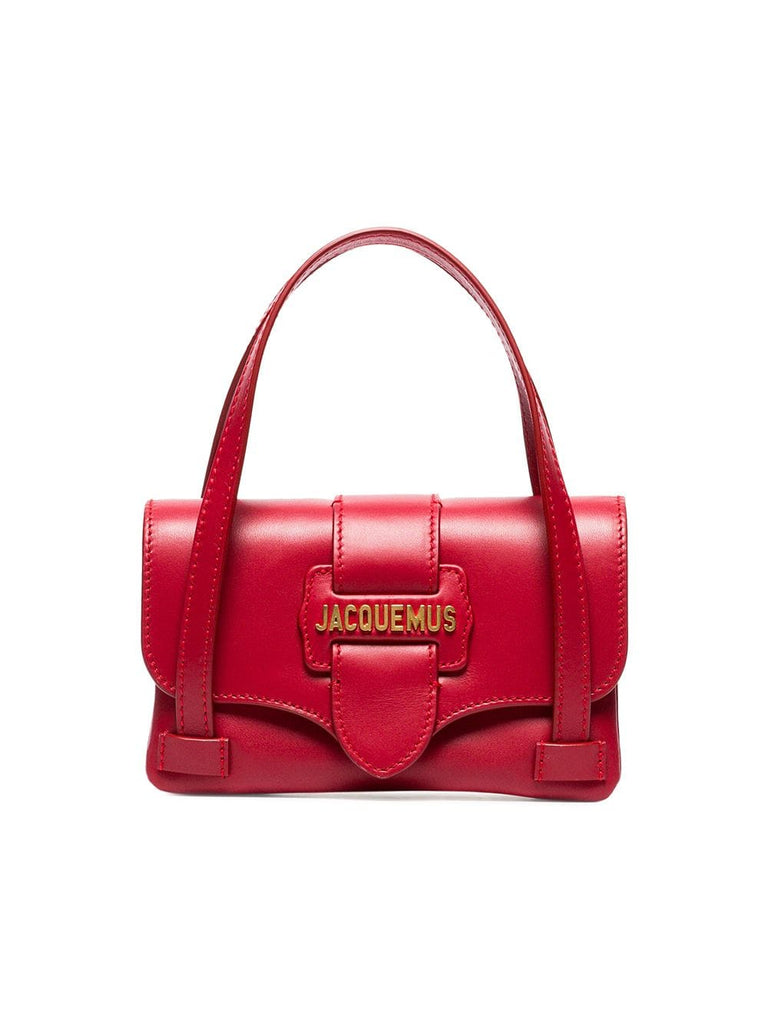 red Le Sac Minho leather mini bag