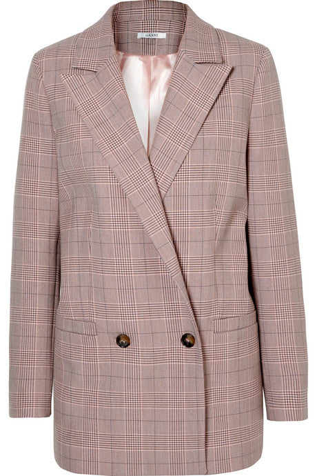 Checked cady blazer