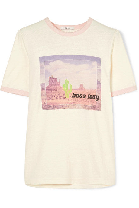 Printed jersey T-shirt