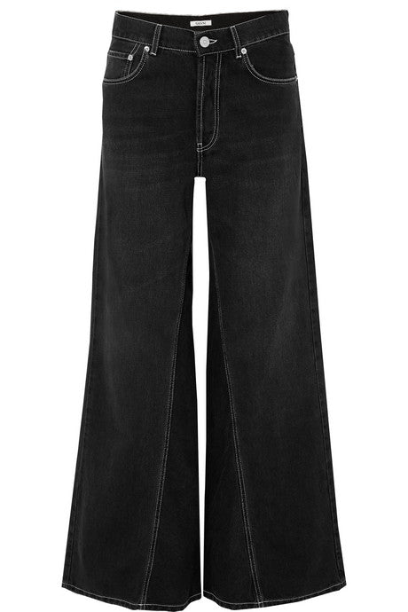 High-rise wide-leg jeans