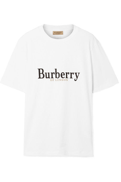 Embroidered cotton-jersey T-shirt