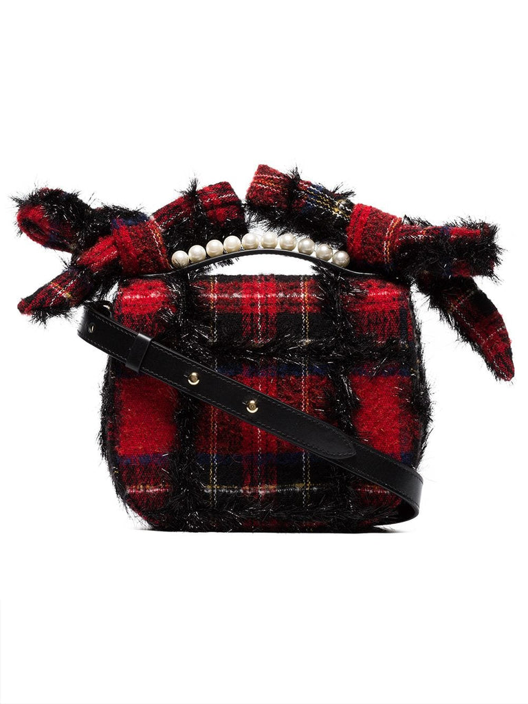 red Tartan Shoulder Bag