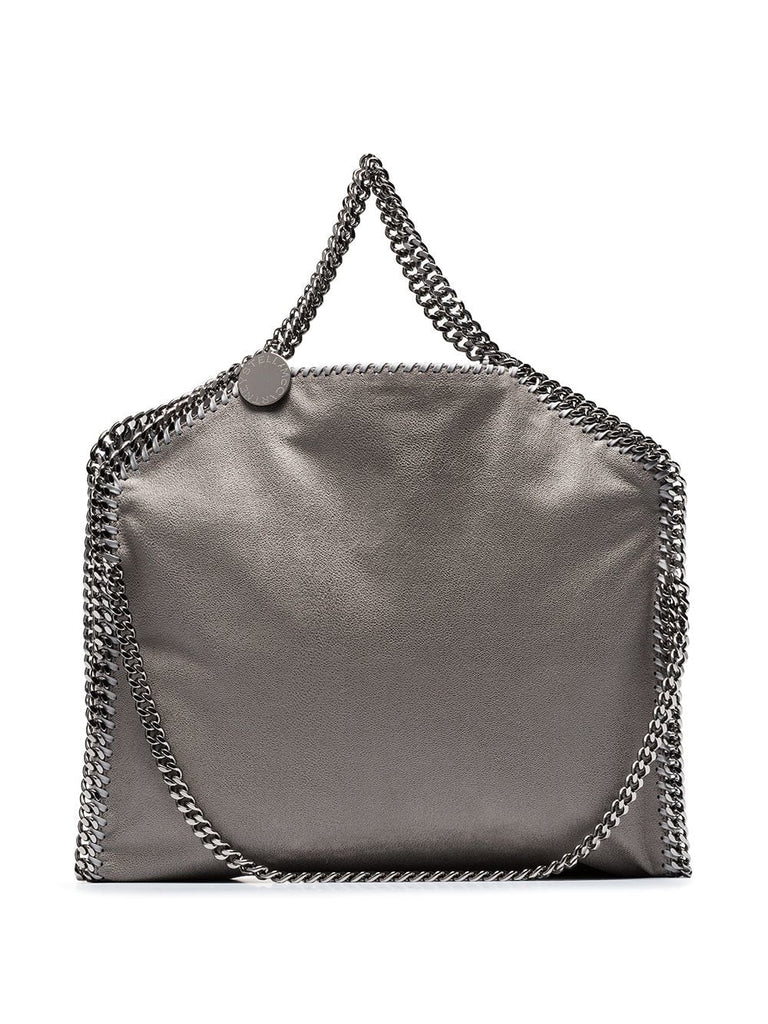 grey Falabella chain detail shoulder bag