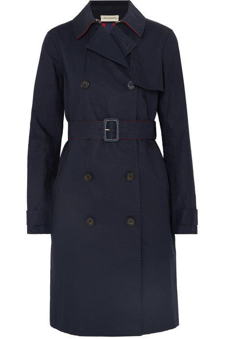 Rainie cotton-gabardine trench coat