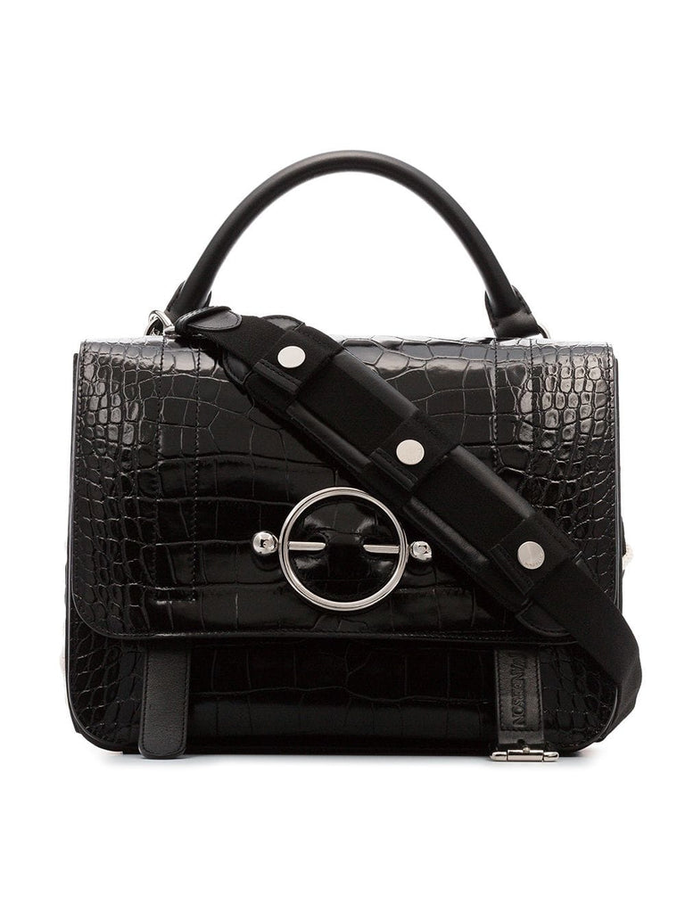 Crocodile Leather Shoulder Bag