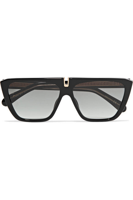 D-frame acetate sunglasses