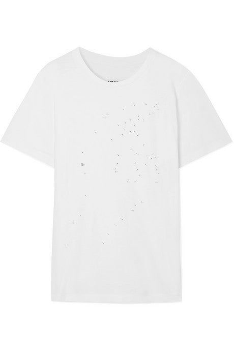 Dot to Dot oversized cotton-jersey T-shirt