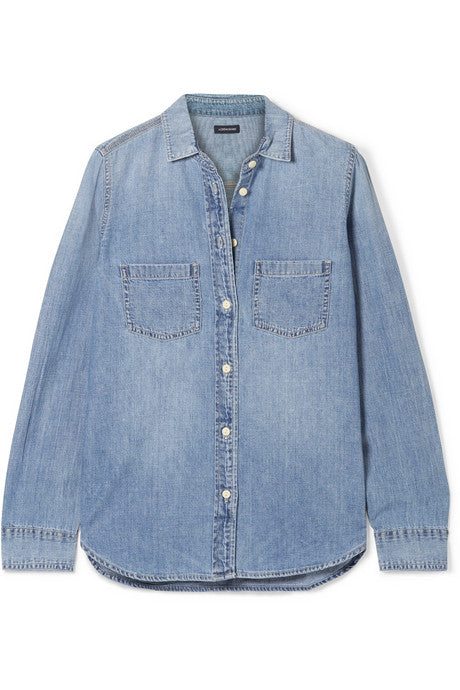 Everyday cotton-chambray shirt