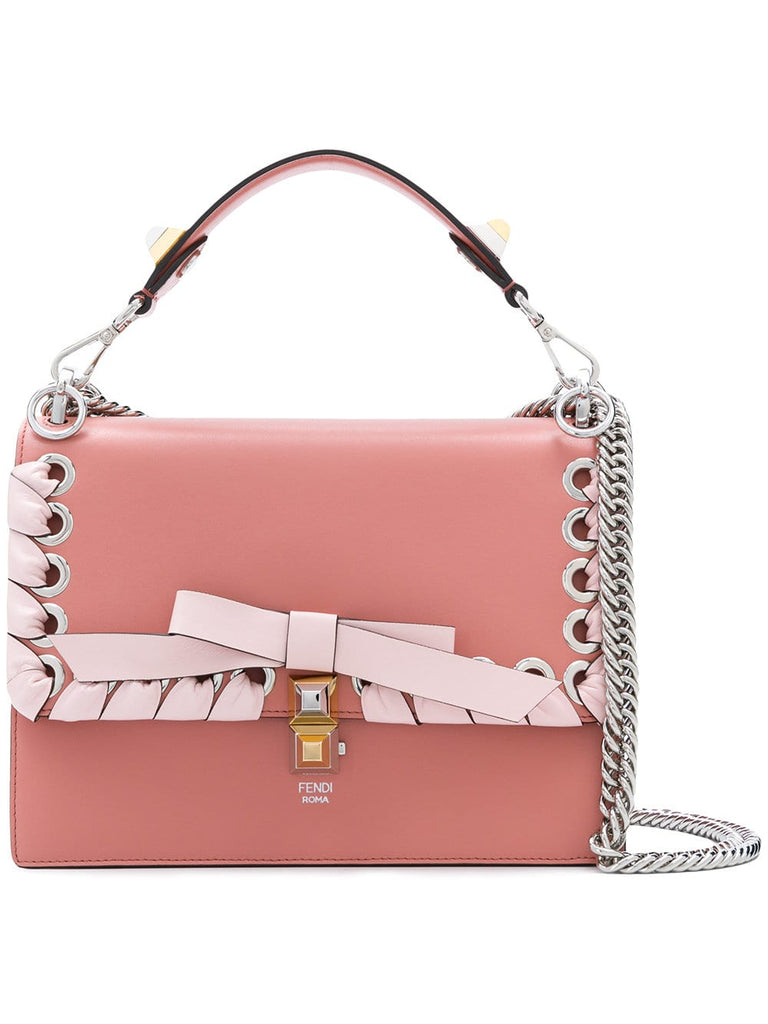 pink Kan I leather shoulder bag