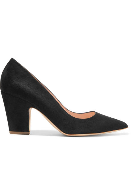 Pierrot suede pumps