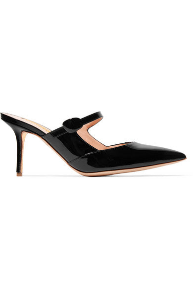 Tosca patent-leather mules