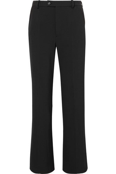 Tropez crepe wide-leg pants