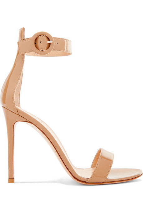 Portofino 105 patent-leather sandals