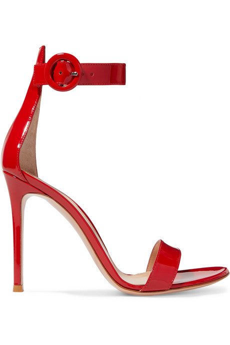 Portofino 110 patent-leather sandals