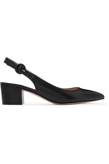 Amee 45 leather slingback pumps