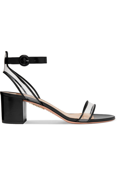 Minimalist 50 leather and PVC sandals