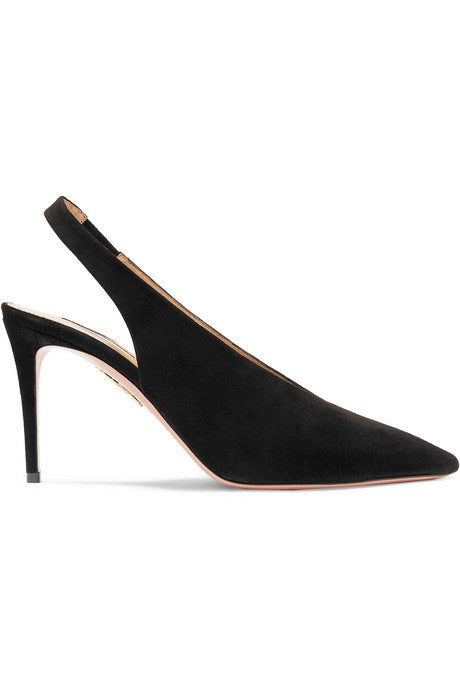 Rush 85 suede slingback pumps