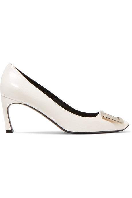 Belle Vivier Trompette leather pumps