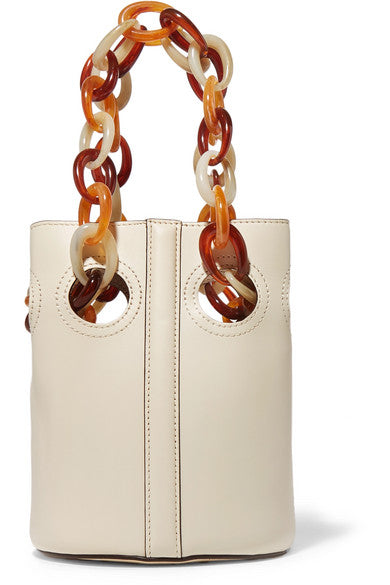 Goodall leather bucket bag