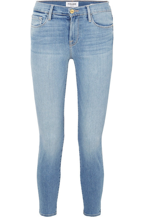 Le Skinny de Jeanne mid-rise skinny jeans