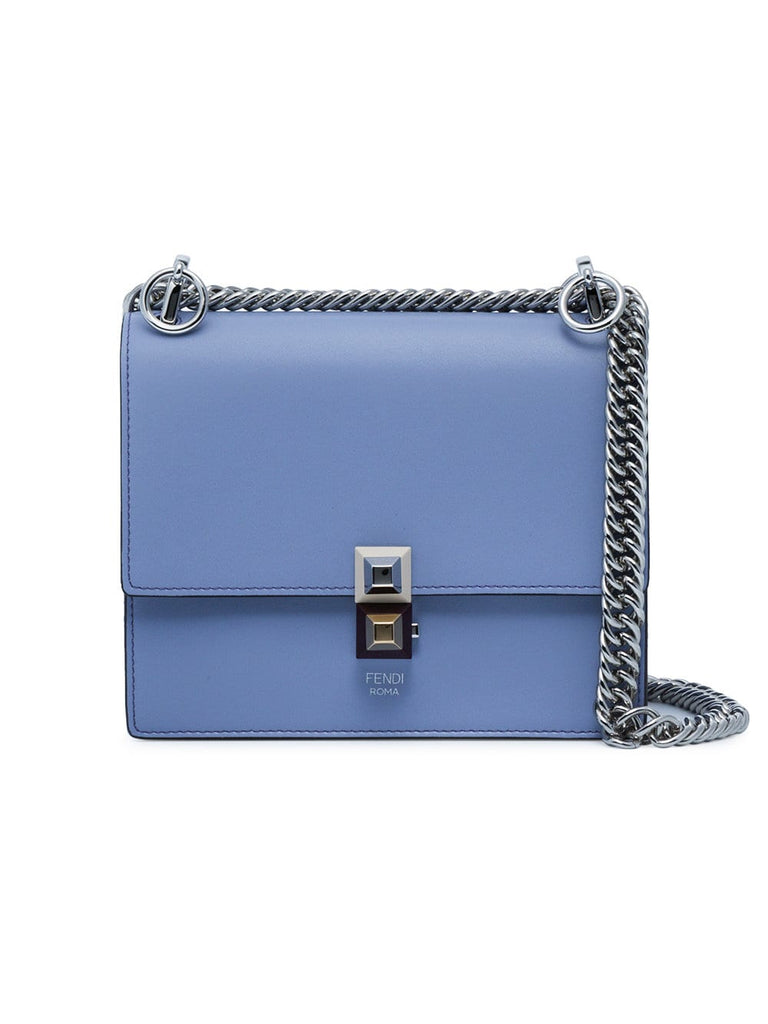 Blue Kan I Small Leather shoulder bag