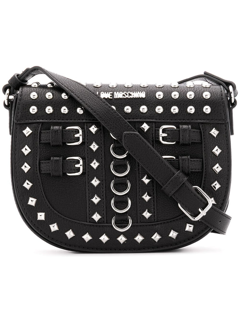 studded saddle bag