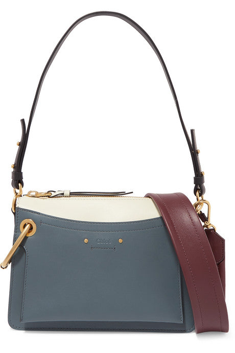 Roy Day small leather and suede shoulder bag