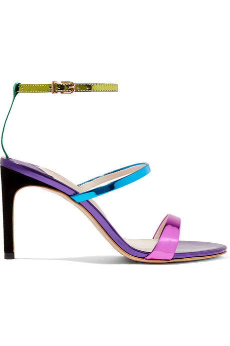 Rosalind metallic leather sandals