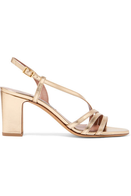 Charlie metallic leather sandals