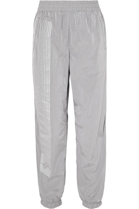 Striped shell track pants