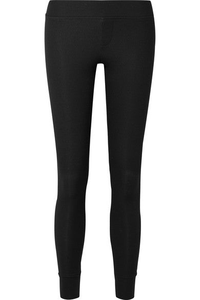 Ribbed stretch-Micro Modal leggings