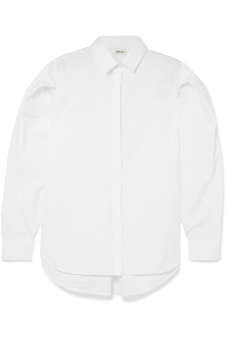 Priola cotton-poplin shirt