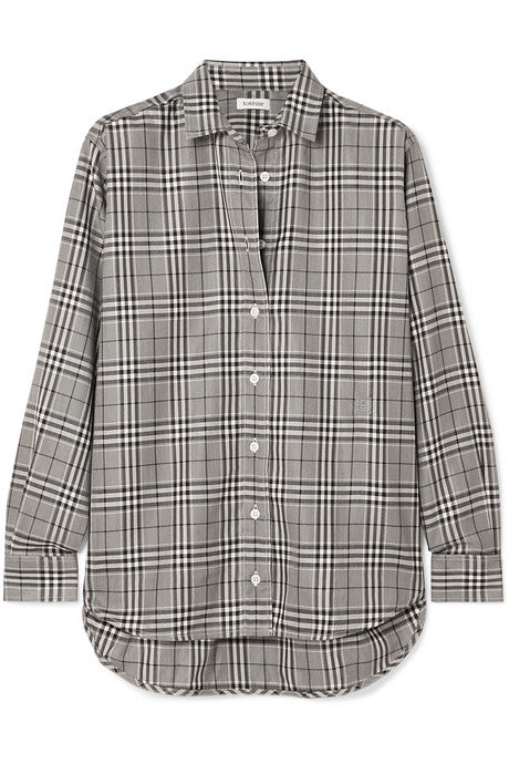 Capri checked poplin shirt