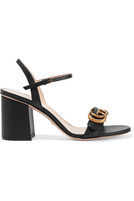 Marmont logo-embellished leather sandals