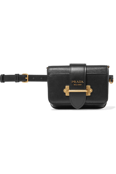 Cahier leather belt bag