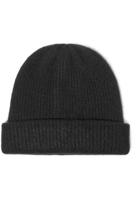 Watchman ribbed cashmere beanie