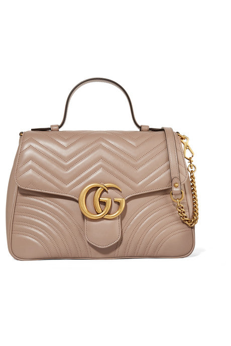 GG Marmont medium quilted leather shoulder bag