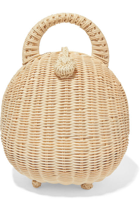 Millie rattan tote