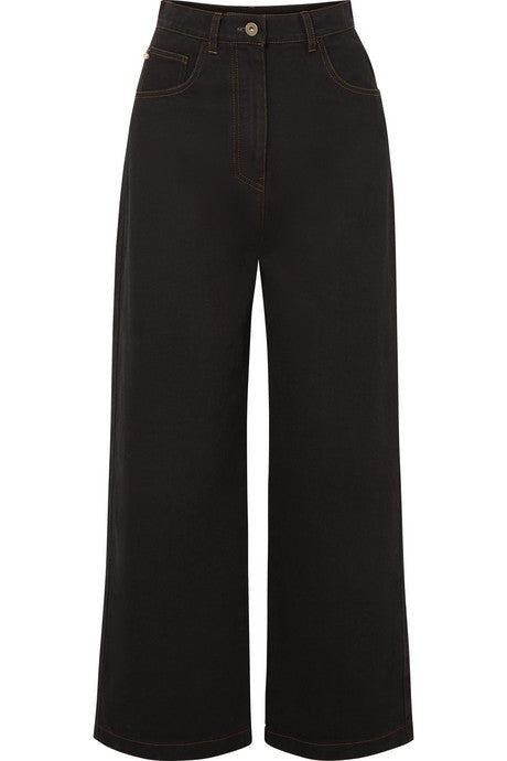 Marfa high-rise straight-leg jeans