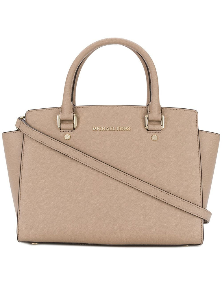 Selma Saffiano medium satchel