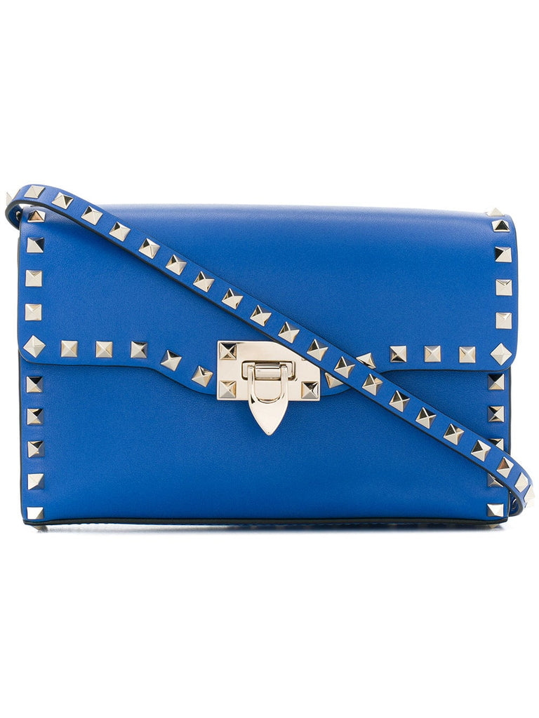 foldover Rockstud crossbody bag