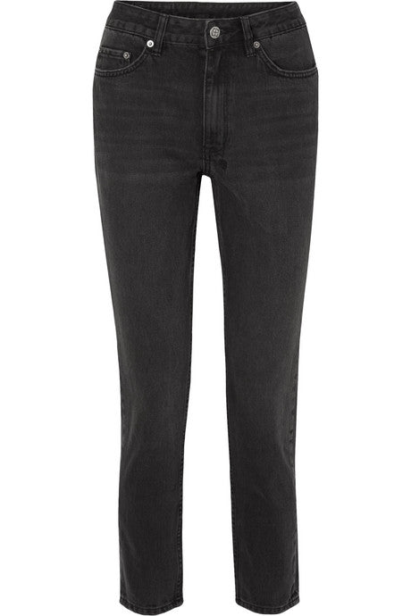 Slim Pin Hi Society high-rise slim-leg jeans