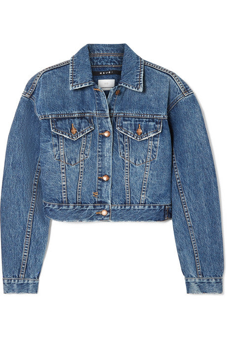 Jett cropped denim jacket