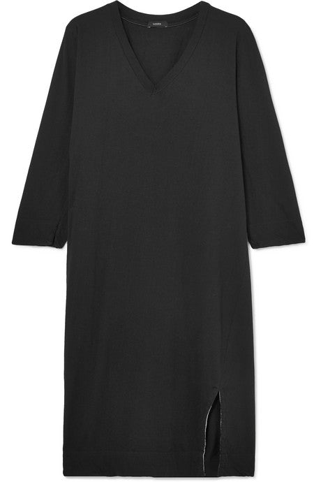 Organic cotton-jersey dress